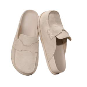 Women’s Leather Clogs – Memory Foam Slip-On Mules